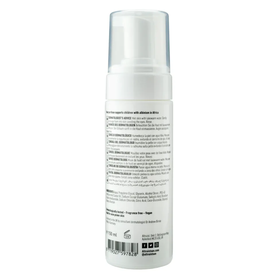 Altruist Cleansing Foam 2% Salicyclic Acid 150 ml