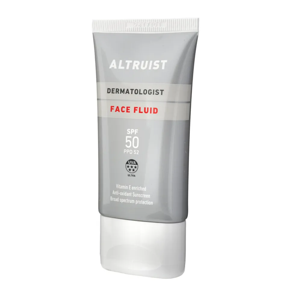 Altruist Zonnebrand Creme Face Fluid SPF 50 50 ml