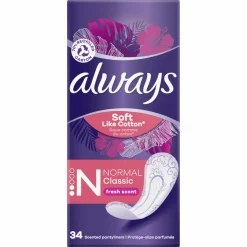 Always Inlegkruisjes DailyFresh Normal 34 stuks