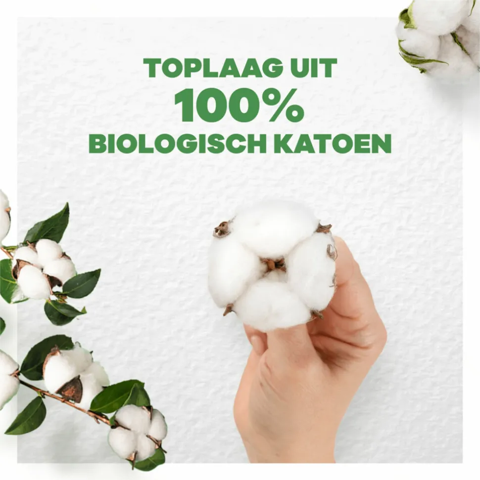Always Maandverband Bio Cotton Long 54 stuks