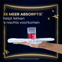 Always Maandverband Ultra Ultimate Night 18 stuks
