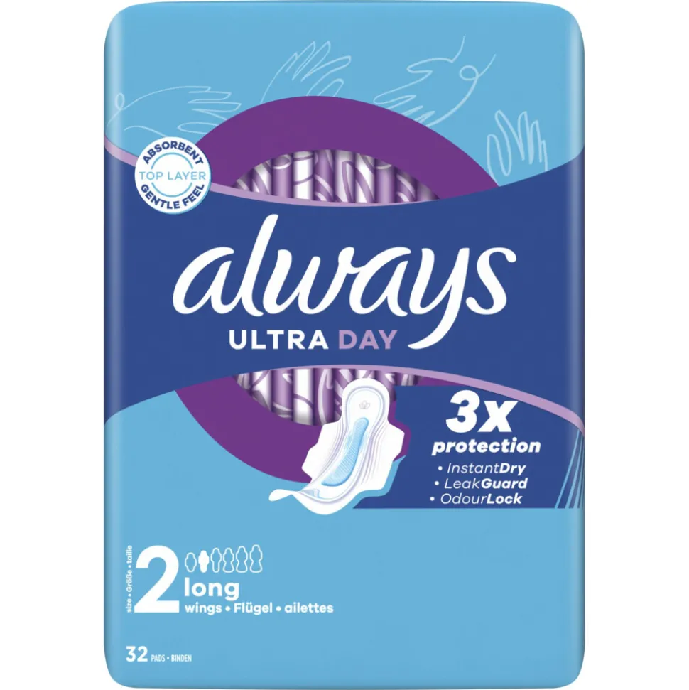 Always Maandverband Ultra Long Plus 96 stuks