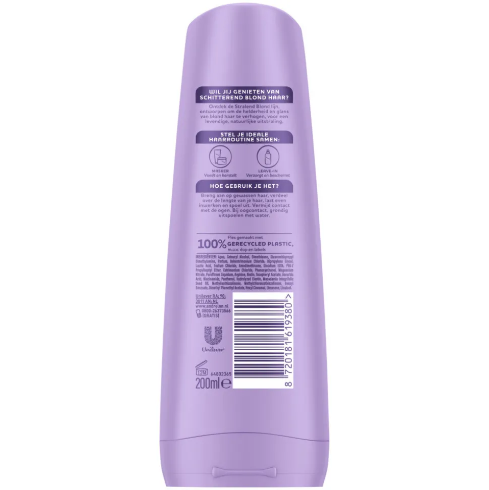Andrélon Conditioner Stralend Blond 200 ml