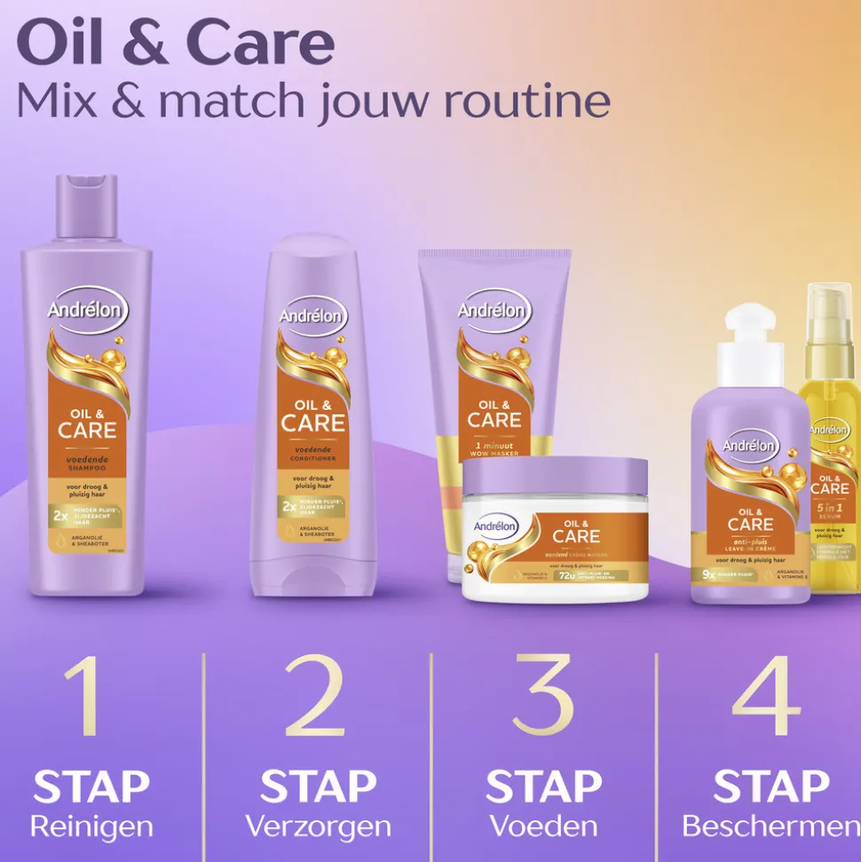 Andrélon Leave-In Creme Oil & Care 200 ml