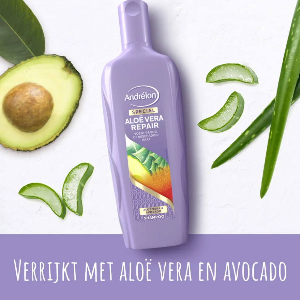 Andrélon Shampoo Aloe Vera Repair 300 ml