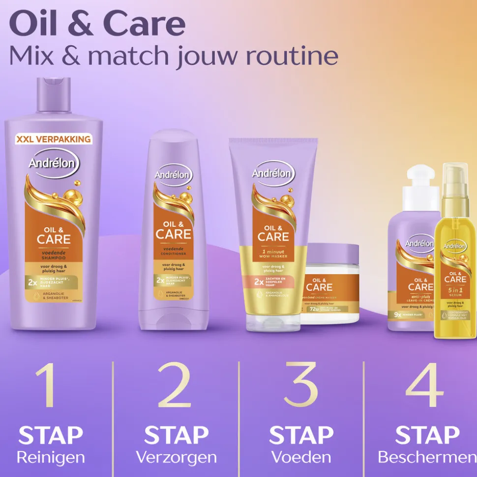 Andrélon Shampoo Oil & Care 685 ml