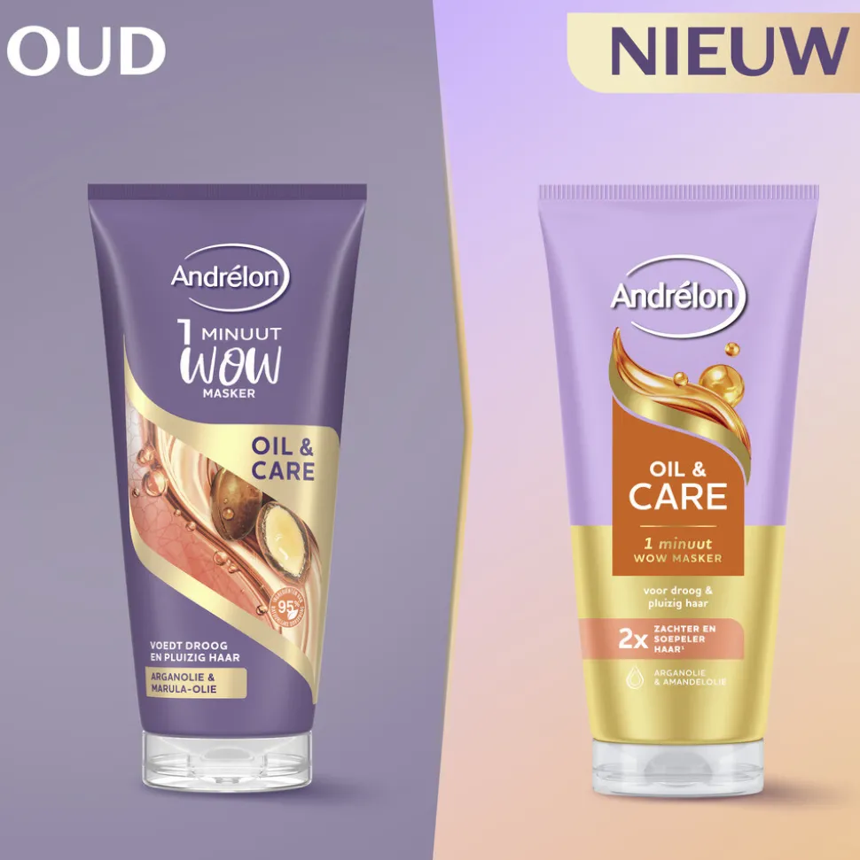 Andrélon WOW Masker Oil & Care 180 ml