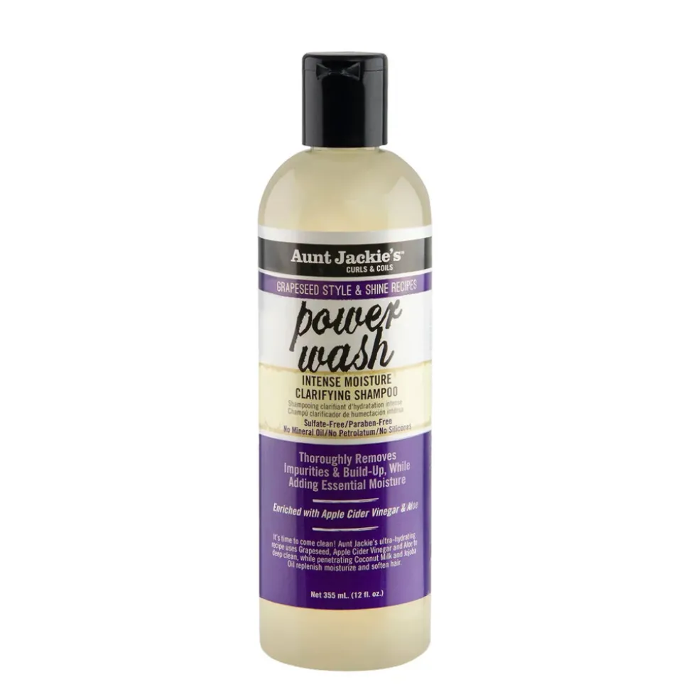 Aunt Jackie's Power Wash Intense Moisture Clarifying Shampoo 355 ml