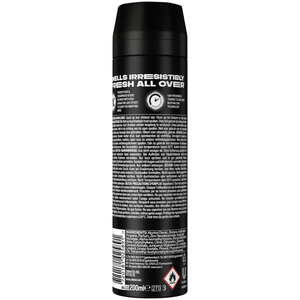 Axe Deodorant Bodyspray Black 200 ml