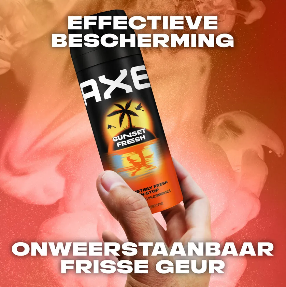 Axe Deodorant Bodyspray Sunset Fresh 150 ml