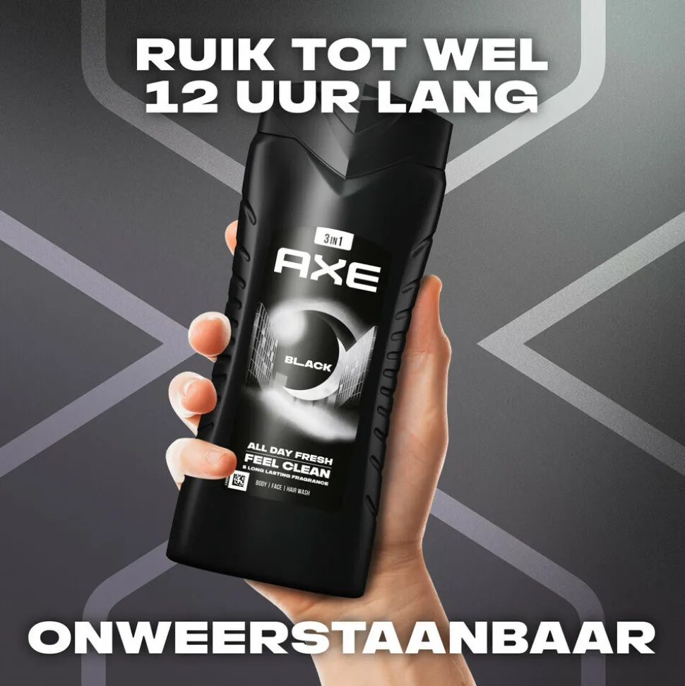 Axe Douchegel Black 400 ml