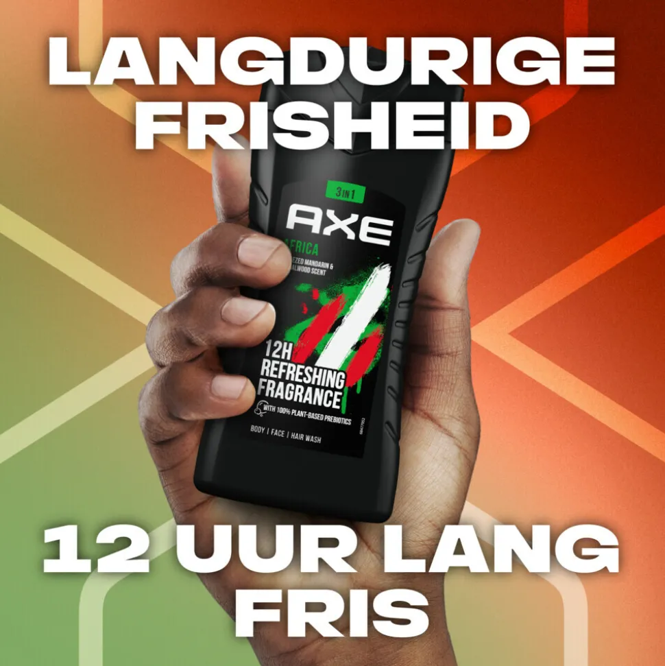 Axe 3-in-1 Douchegel Africa 250 ml