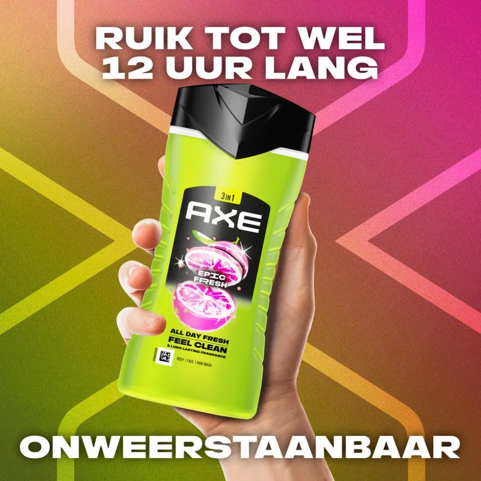 Axe 3-in-1 Douchegel Epic Fresh 250 ml