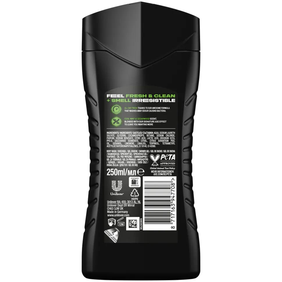 Axe 3-in-1 Douchegel Green Mojito & Cedarwood 250 ml