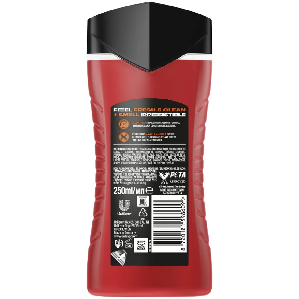 Axe 3-in-1 Douchegel Sunset Fresh 250 ml