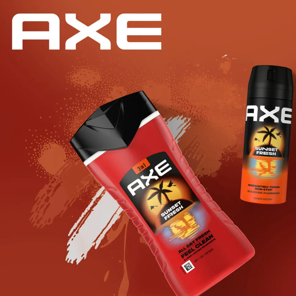 Axe 3-in-1 Douchegel Sunset Fresh 250 ml