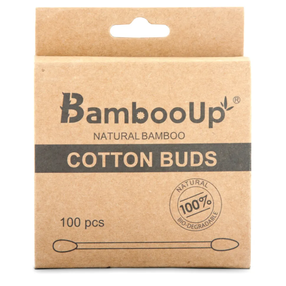 BambooUp Bamboe Wattenstaafjes 100 stuks