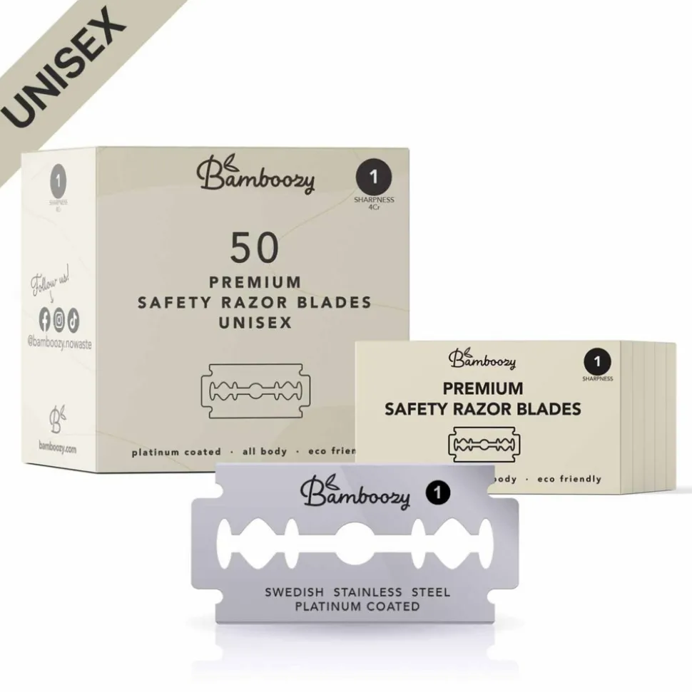 Bamboozy Scheermesjes Navulset 5 x 10 stuks