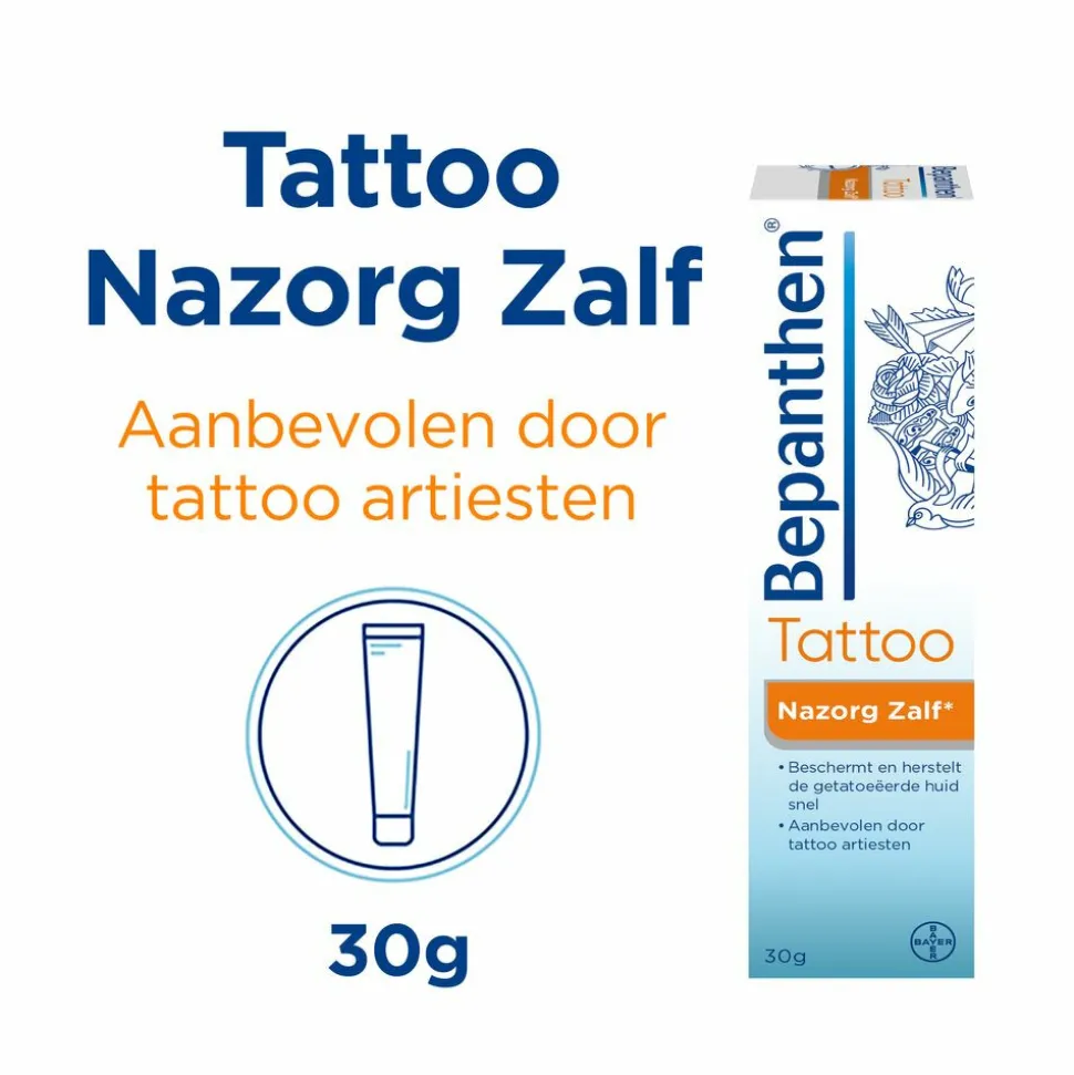 Bepanthen Tattoo Nazorg Zalf 30 gr