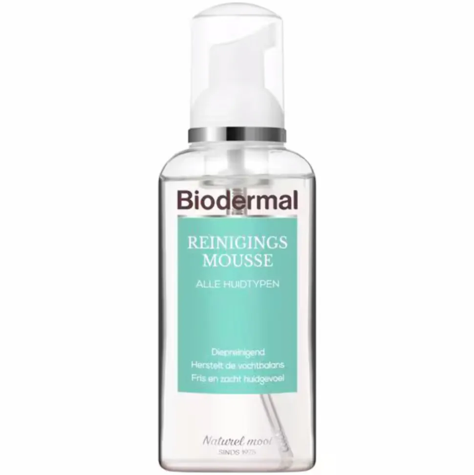 Biodermal Reinigende Mousse Gevoelige Huid 150 ml