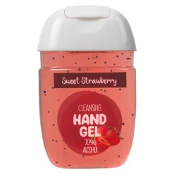 Biolina Handgel 70% Alcohol Strawberry