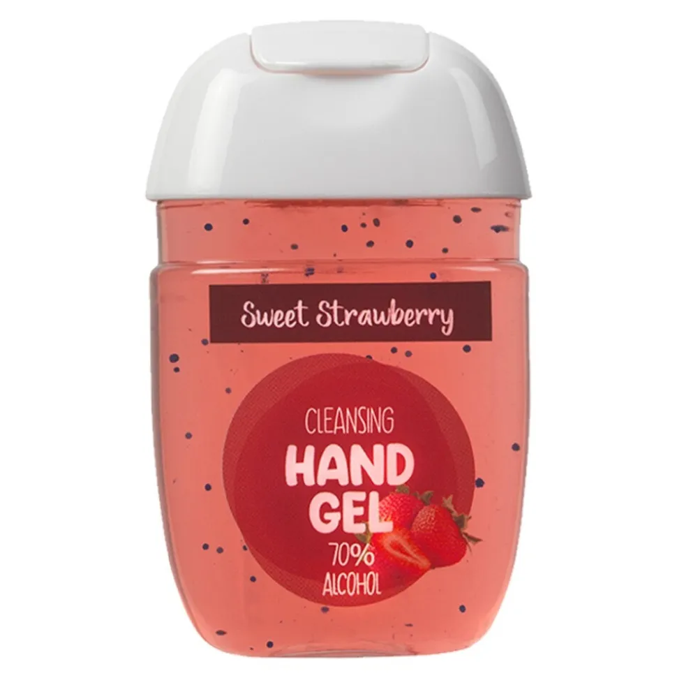 Biolina Handgel 70% Alcohol Strawberry
