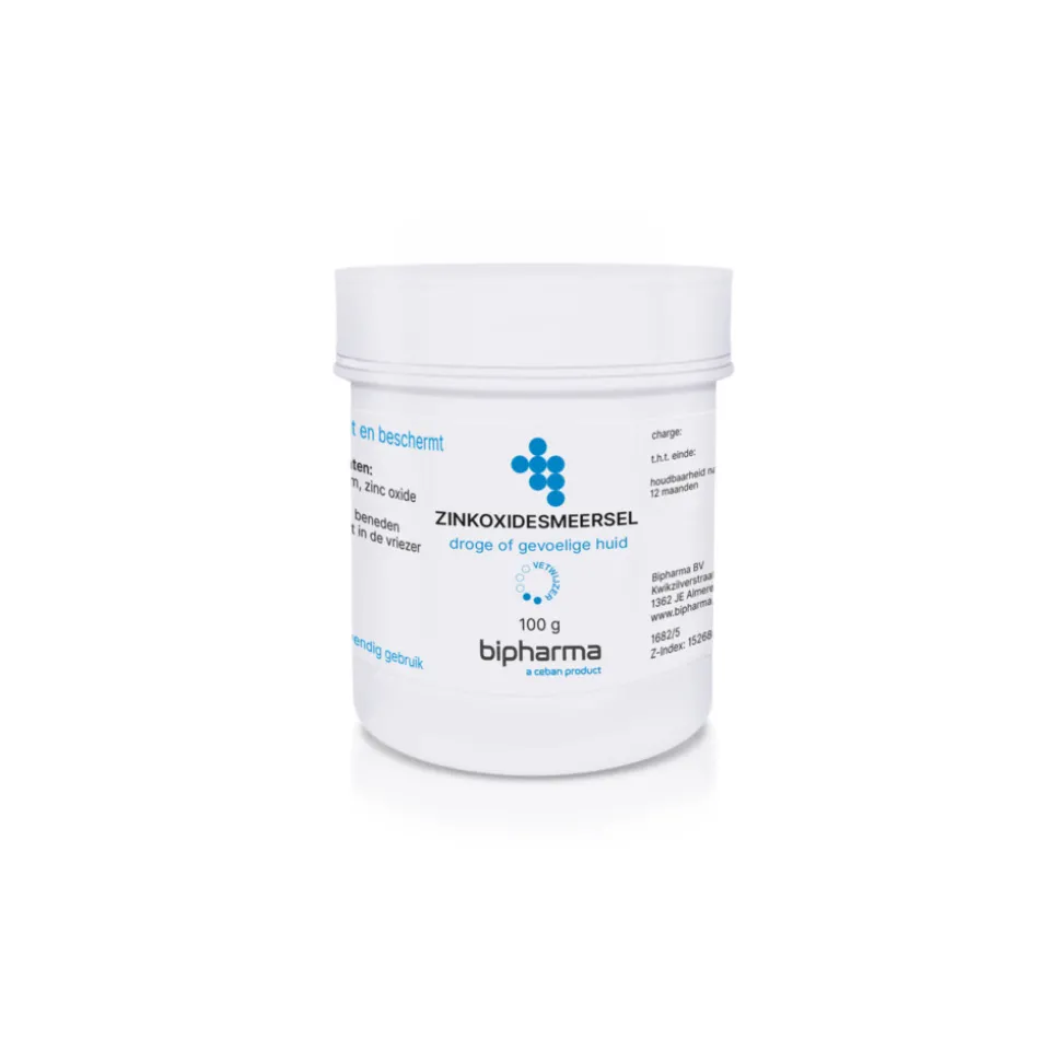 Bipharma Zinkoxidesmeersel Zinkolie 100 gr