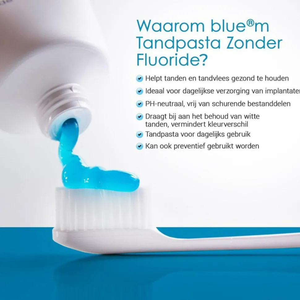 Bluem Tandpasta Fluoride vrij 15 ml