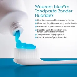 Bluem Tandpasta Fluoride Vrij 75 ml