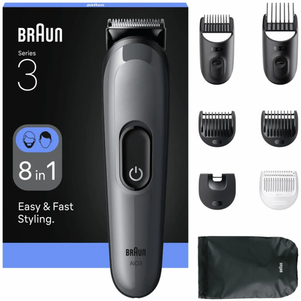 Braun Baardtrimmer en Tondeuse All-in-One Series 3 AIO3540