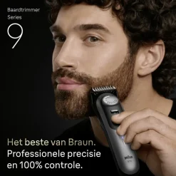 Braun Baardtrimmer Series 9 ProBlade BT9520 Chroom