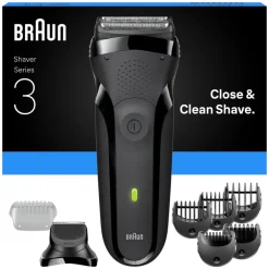 Braun Elektrisch Scheerapparaat Series 3 300BT Grijs