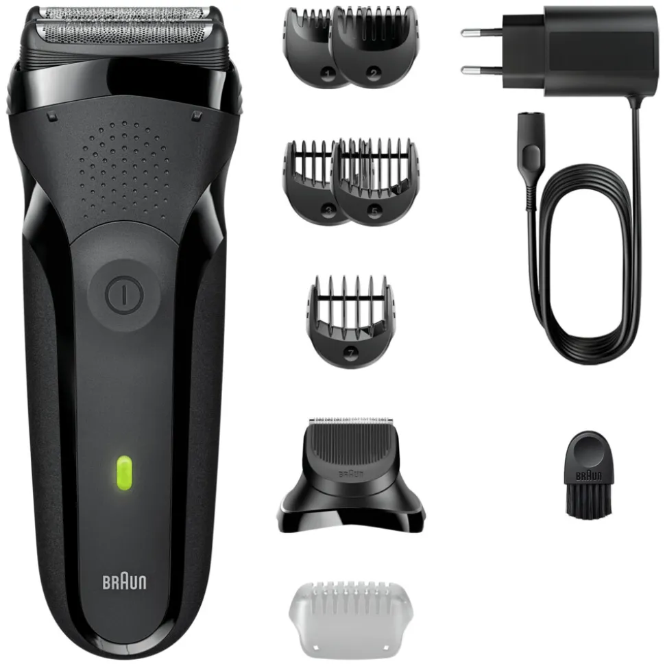 Braun Elektrisch Scheerapparaat Series 3 300BT Grijs