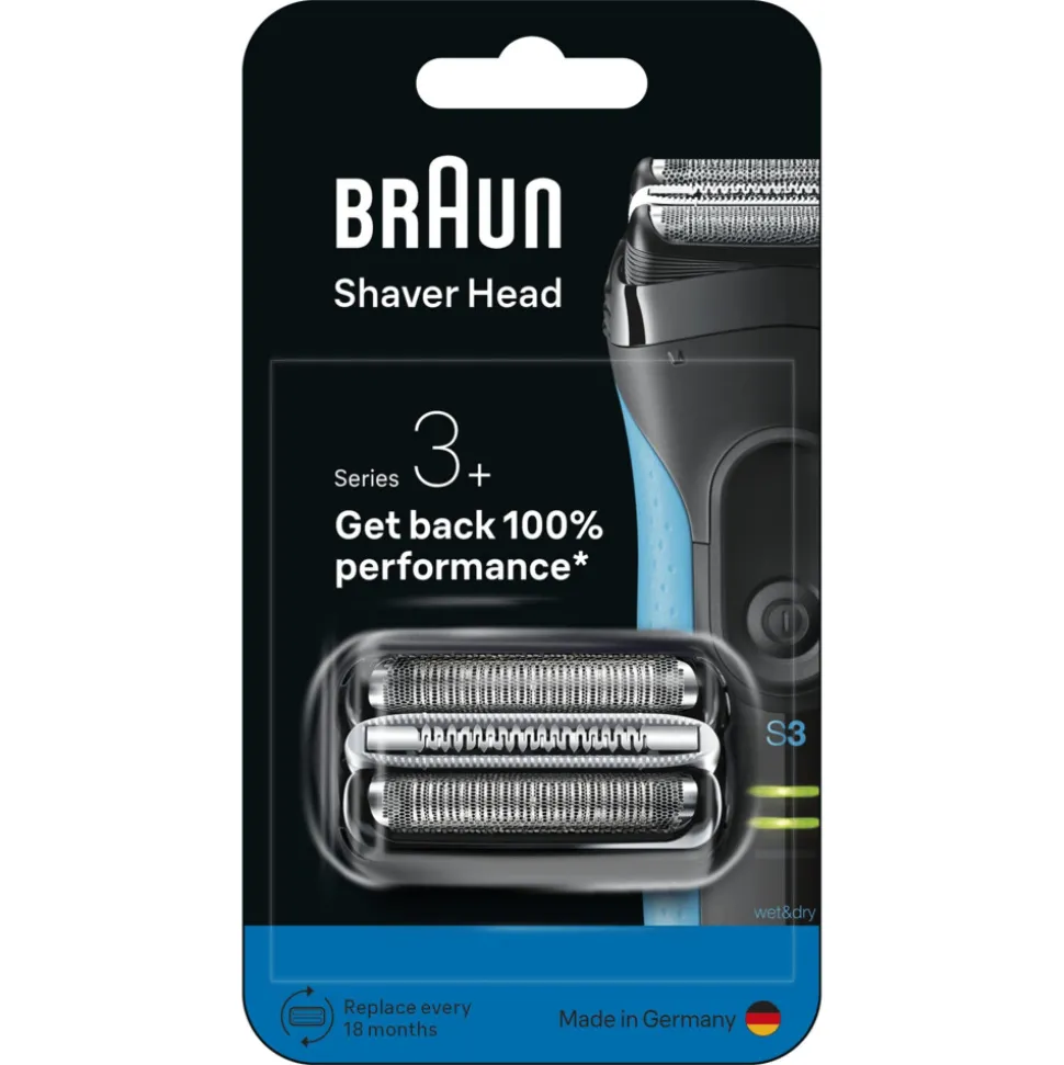 Braun Elektrisch Scheerapparaat Vervangingskop Series 3+ 32B
