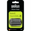 Braun Elektrisch Scheerapparaat Vervangingskop Series 3 21B Zwart