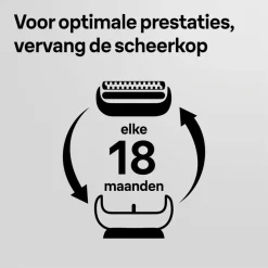 Braun Elektrisch Scheerapparaat Vervangingskop Series 7 73S