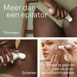Braun Epilator Silk-épil 9 9-041 Wit/Zilver