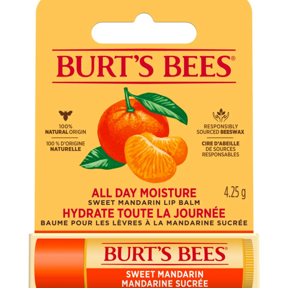 Burts Bees Lippenbalsem Sweet Mandarin blister 4,25 gr