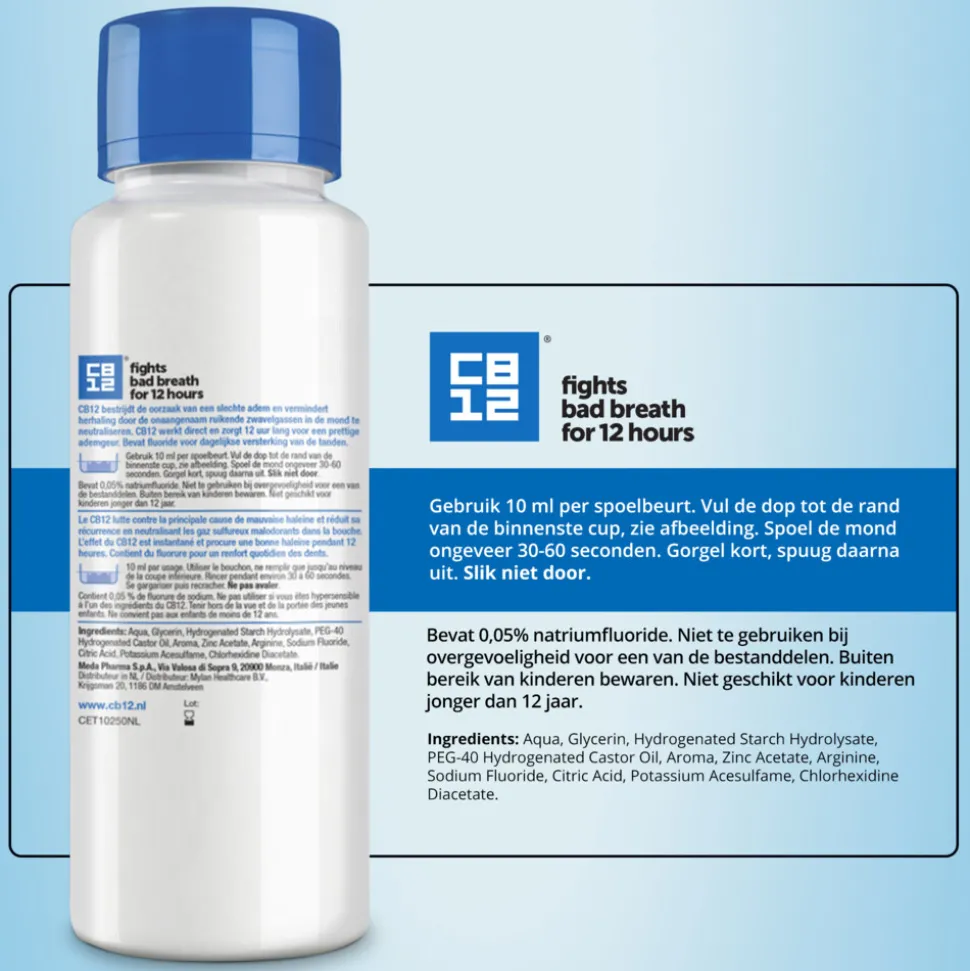 CB12 Mondwater Original 250 ml