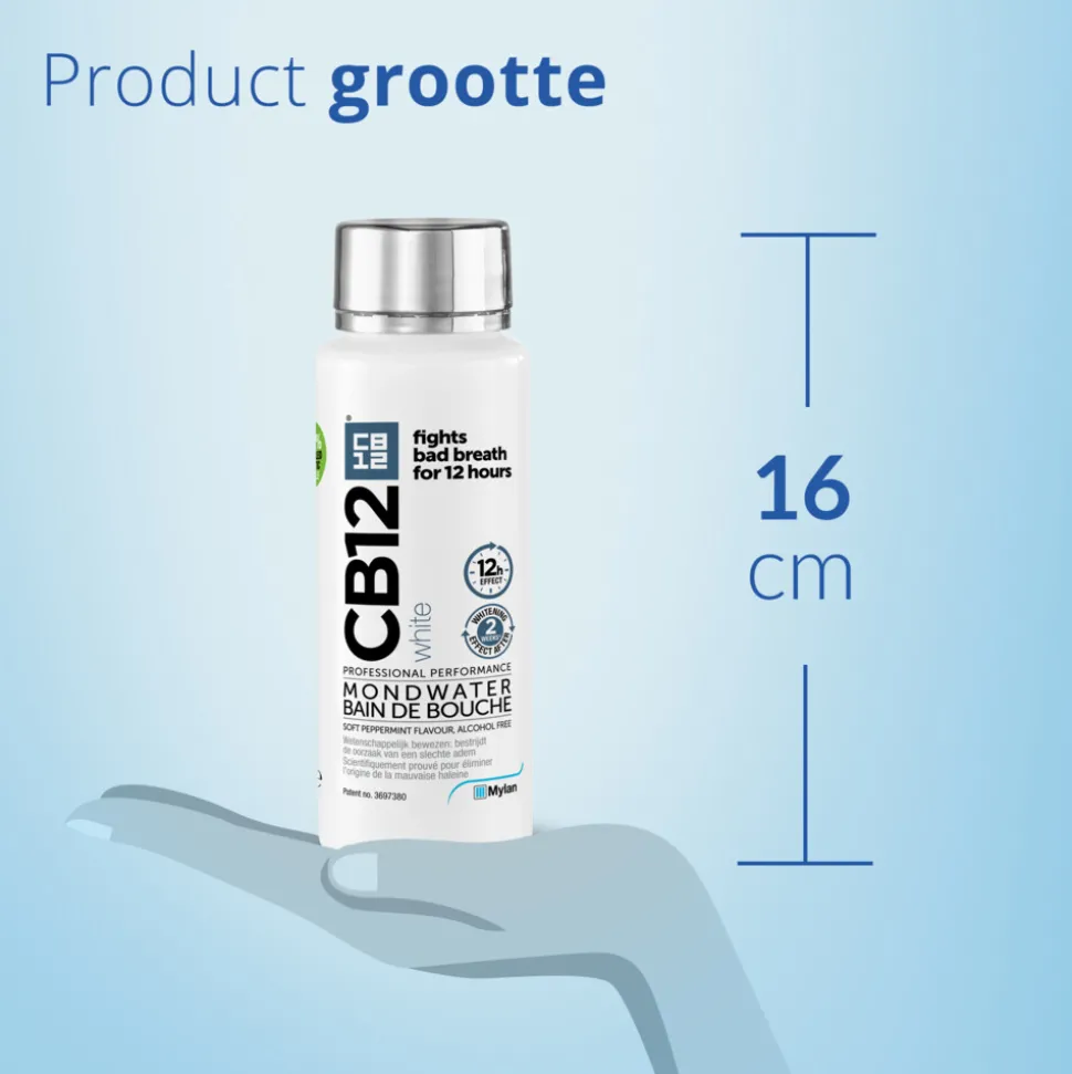 CB12 Mondwater White 250 ml