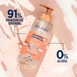 Celenes Bergbraam Reinigende Foam Gel Droge / Gevoelige Huid 250 ml