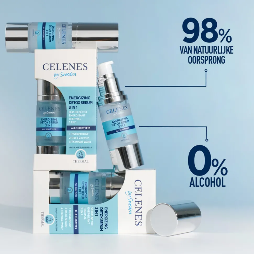 Celenes Thermal Energizing Detox Serum 3 in 1 30 ml