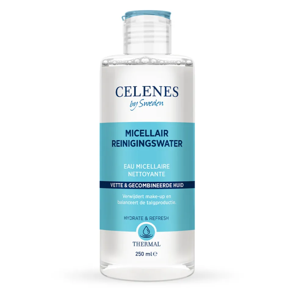 Celenes Thermal Micellair Reinigingswater Vettige / Combinatie Huid 250 ml