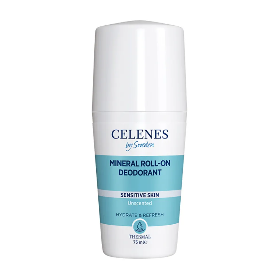 Celenes Thermal Mineral Roller Deodorant Geurloos 75 ml