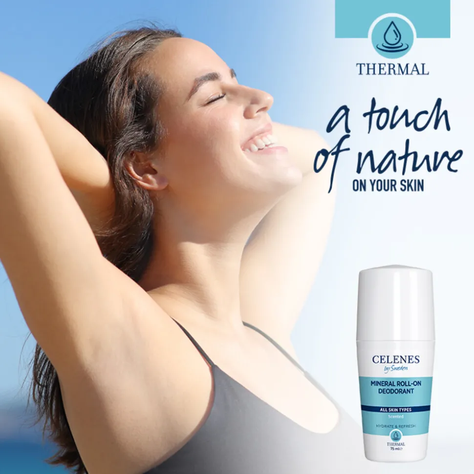 Celenes Thermal Mineral Roller Deodorant Alle Huidtypes 75 ml