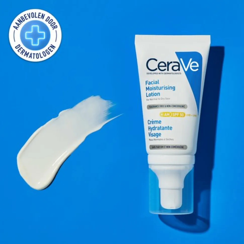 CeraVe Hydraterende Gezichtscrème SPF 50 52 ml