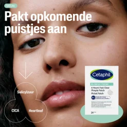 Cetaphil Puistjespleisters 6 uur 24 stuks