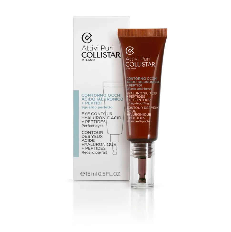 Collistar Attivi Puri Hyaluronic Acid + Peptides Eye Contour 15 ml