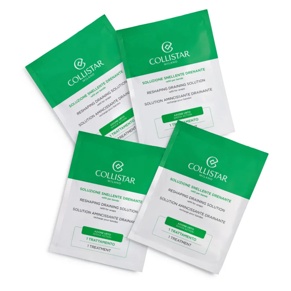 Collistar Reshaping Draining Wraps Refills 4 x 100 ml