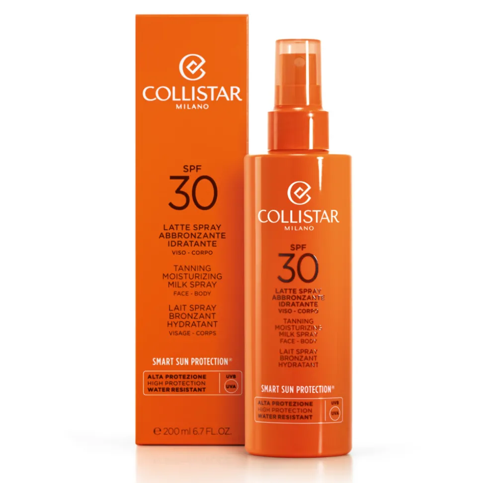 Collistar Tanning Moisturizing Milk Spray Face-Body SPF 30 200 ml